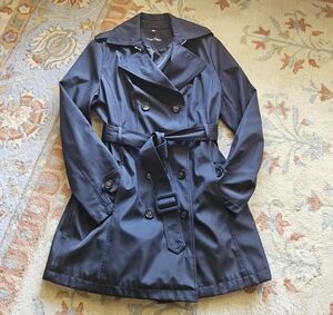 Calvin Klein Midnight Blue Trench Coat